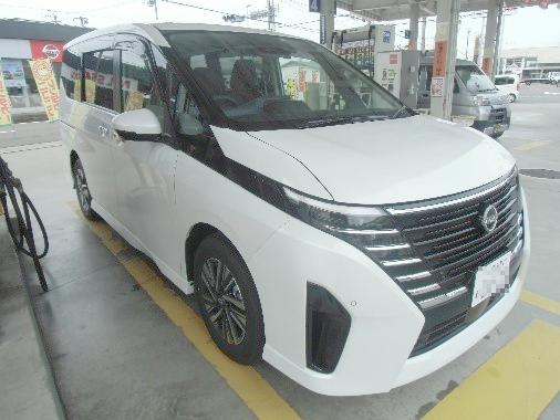 みんなでドライブ応援キャンペーン対象車両の日産 エルグランド（Fクラス）